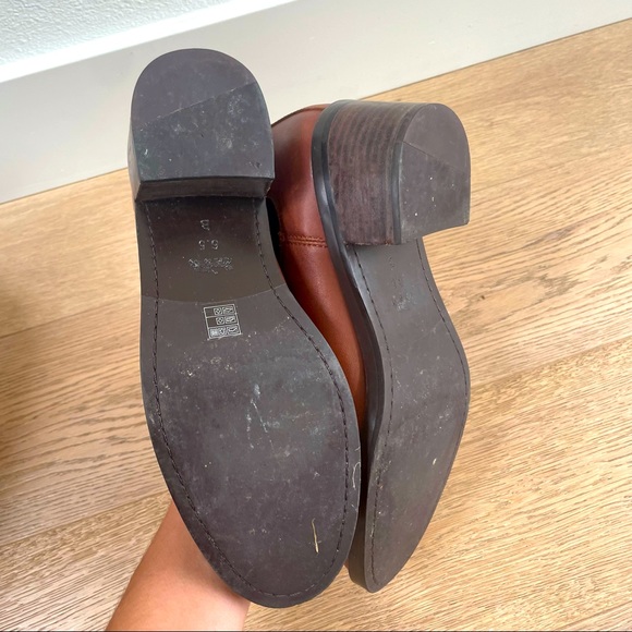 EUC Coach brown leather booties - Picture 5 of 7